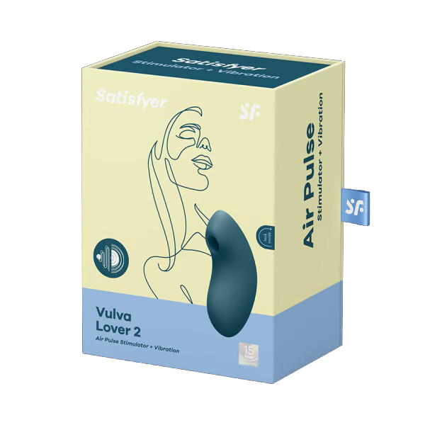 Вакуумно-волновой вибростимулятор Satisfyer Vulva Lover 2 (blue)