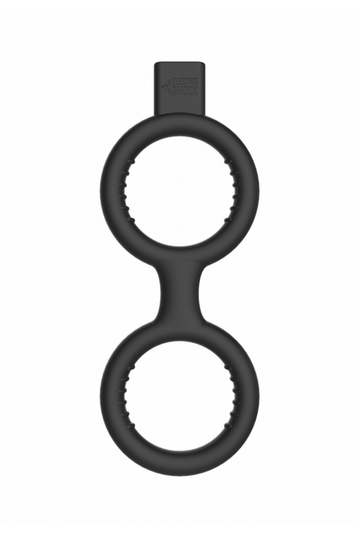Двойное кольцо с электростимуляцией E-Stimulation Cock Ring with Ballstrap