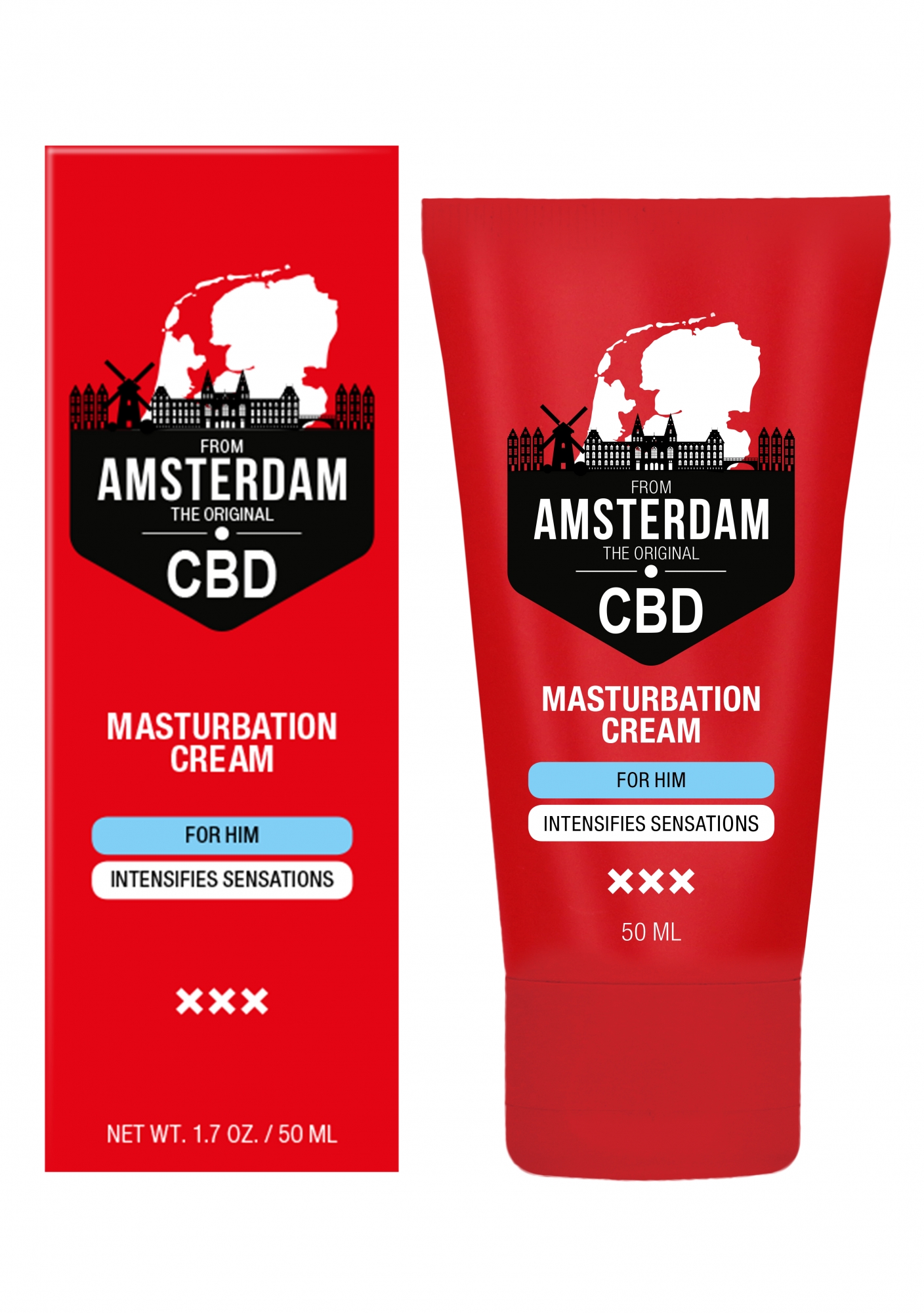 Крем для мастурбации для Него CBD from Amsterdam - 50 ml