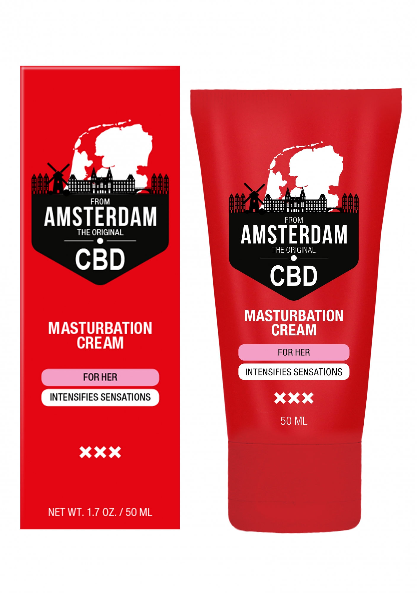 Крем для мастурбации для Нее CBD from Amsterdam - 50 ml