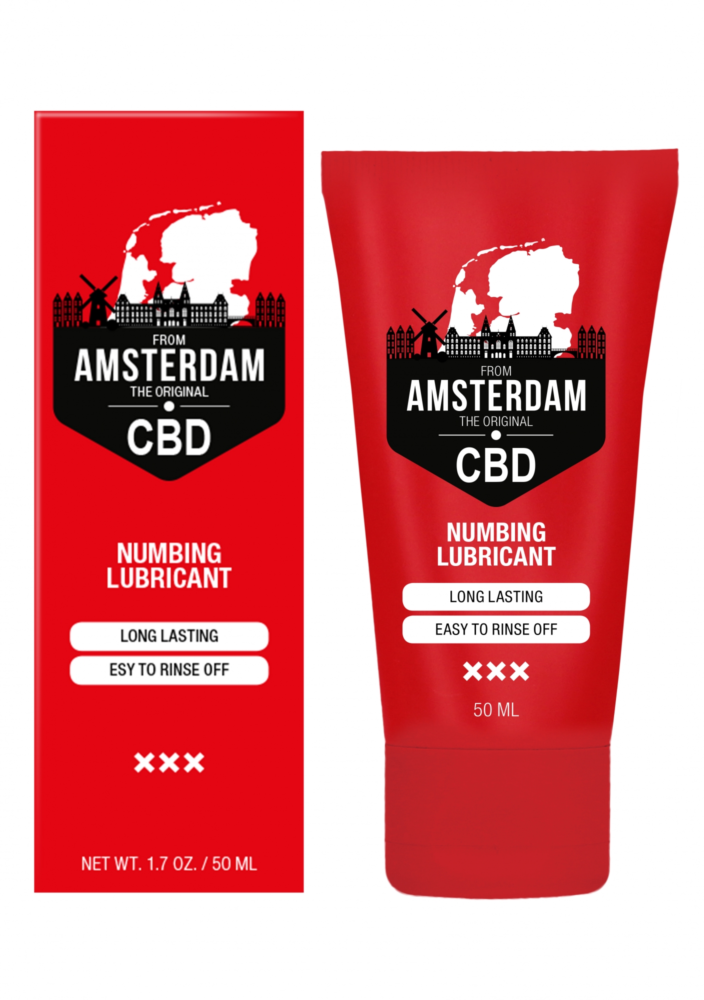 Лубрикант Numbing CBD from Amsterdam - 50 ml
